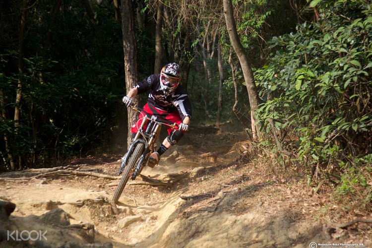 mountain biking