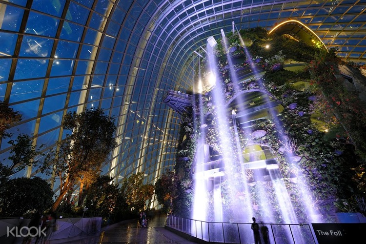 Singapore Gardens By The Bay Tickets Cloud Forest Flower Dome