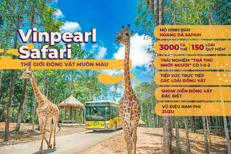 Bản đồ Vinpearl Safari Phú Quốc có gì UPDATE mới nhất 2023
