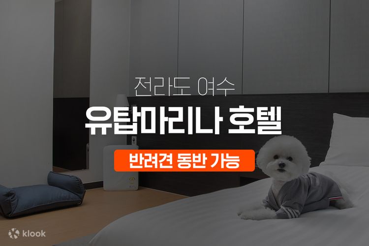 여수 유탑마리나호텔&리조트 펫 동반 객실 패키지 - 클룩 Klook 한국