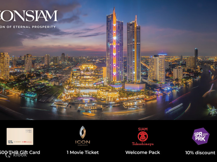 ICONSIAM THB 500 Gift Card with Privilege Bundles - Klook