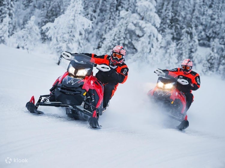 Sapporo Snowmobile Land Experience in Hokkaido - Klook United ...