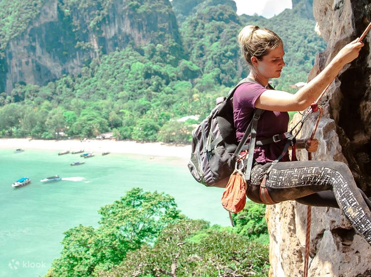 Railay Viewpoint Hike & Rock Climb In Krabi, Thailand