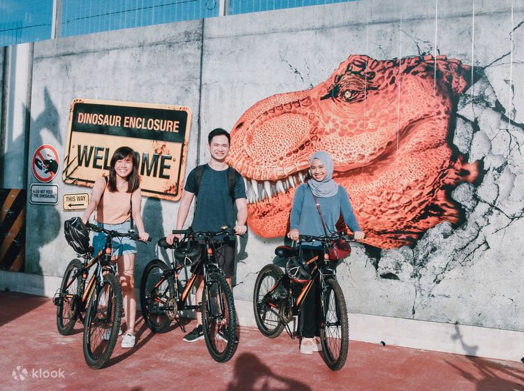 Klook Exclusive Cycling Experience at Jurassic Mile Changi