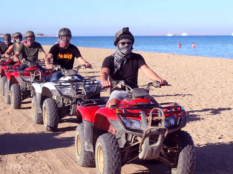 Quad Bike Sea and Desert Tour from Makadi Bay Klook India