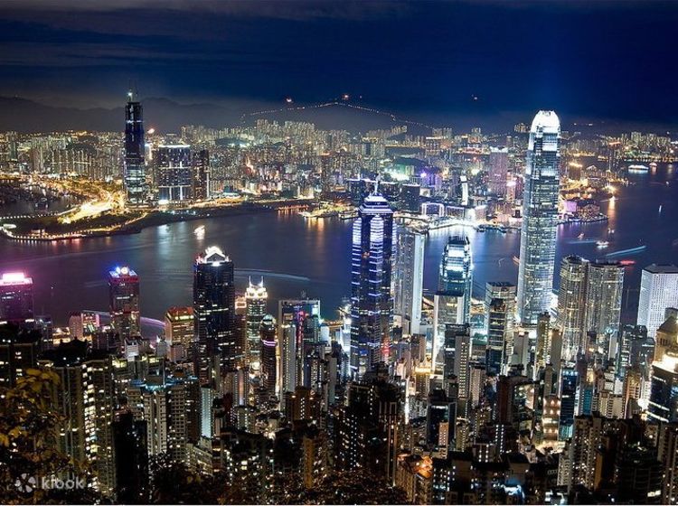 香港の夜】香港の夜景を楽しむオールドタウンセントラル＋ディンディンカー＋ビクトリアピーク半日ツアー　Klook