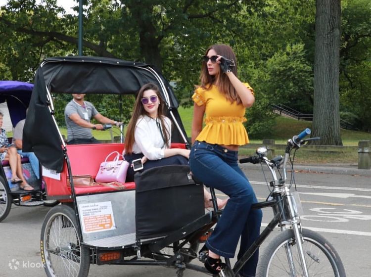 Central park tours store pedicab