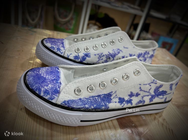 White painted hotsell shoes