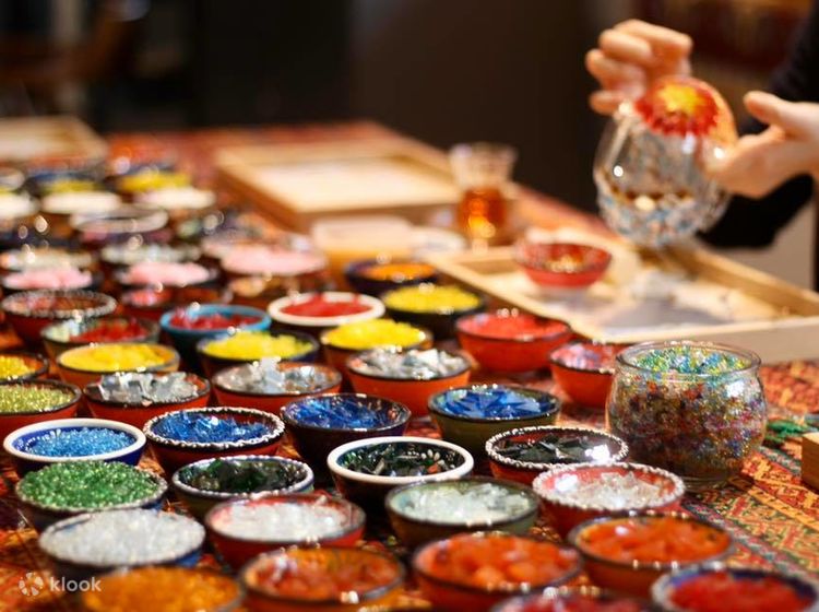 Handmade mosaic lamp discount