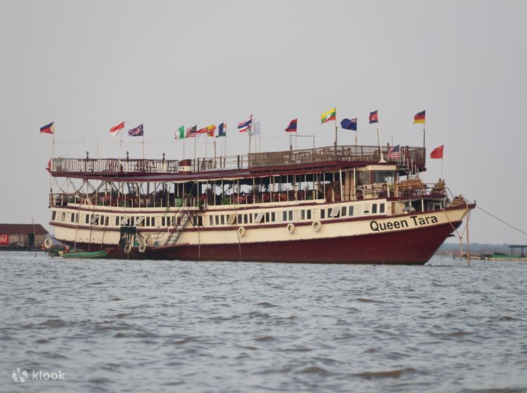 カンボジア、タラ ボートによるシェムリアップのサンセット クルーズ Klook