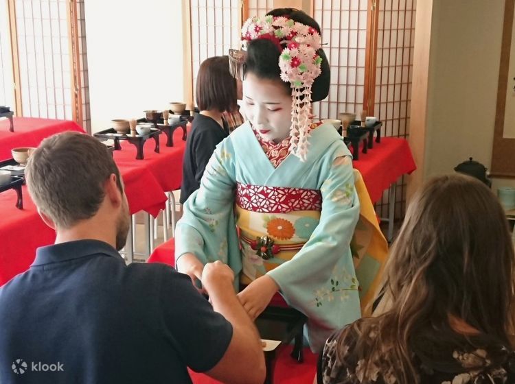 PRIVATE Geisha (Maiko) Tea Ceremony and Geisha Performance in Kyoto 2024