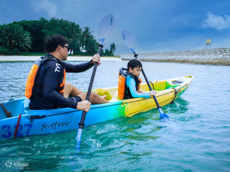 Double Kayak at Lazarus Sea Sports Centre - Klook India