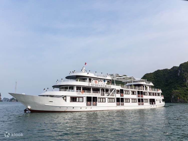 2D1N Halong Bay by 5 Stars Athena Luxury Cruise, Vietnam - Klook