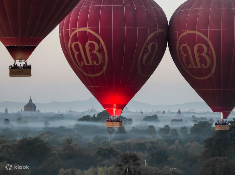 Weigering munt Chirurgie Bagan Hot Air Balloon Sunrise Experience - Klook United States