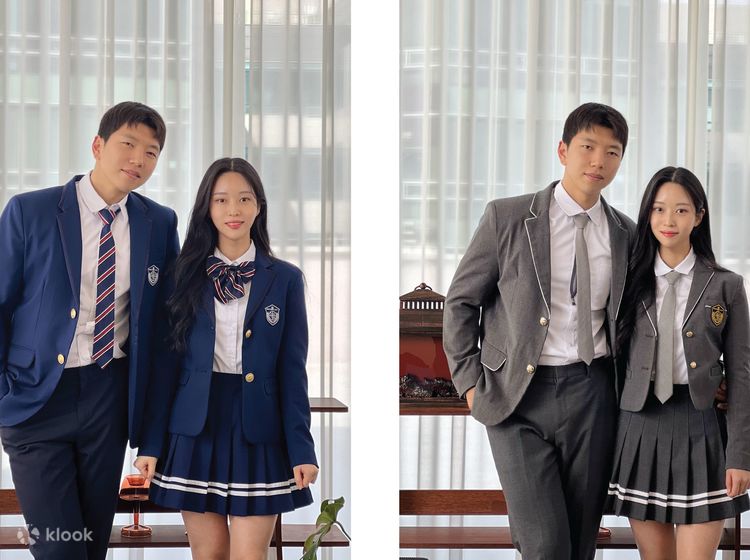 Ehwa Korean School Uniform Rental Experience, Seoul, South Korea