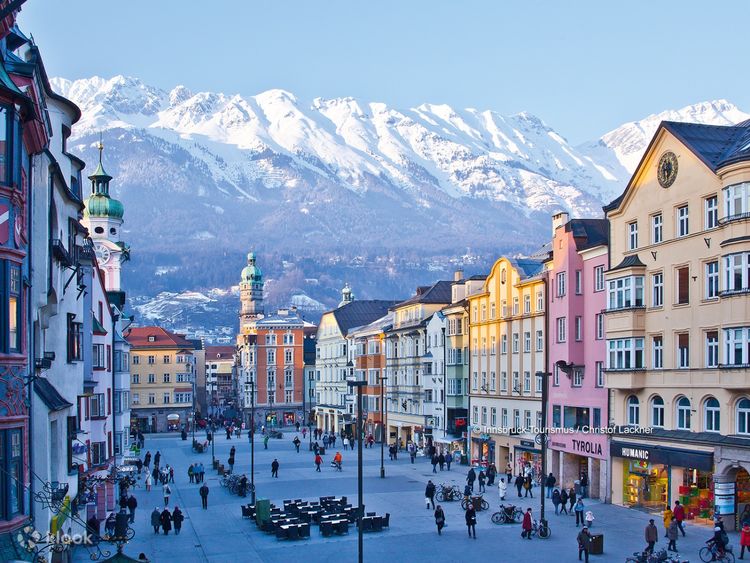 Thành phố Innsbruck thủ phủ Áo