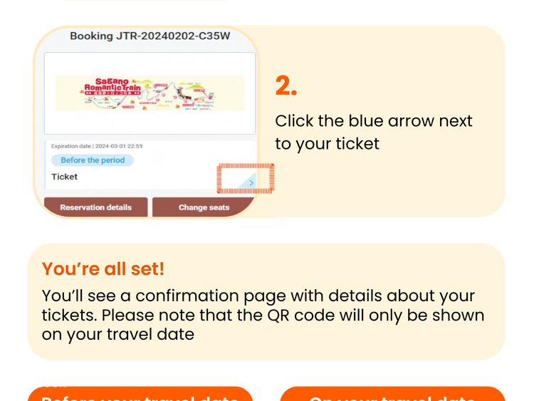 Sagano Romantic Train Ticket - Klook Singapore