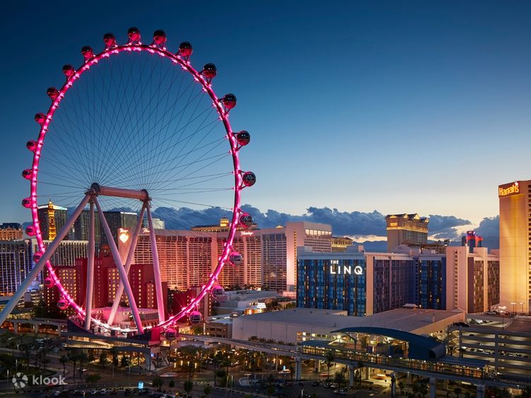 High Roller Las Vegas Ferris Wheel Ticket - Klook United Kingdom