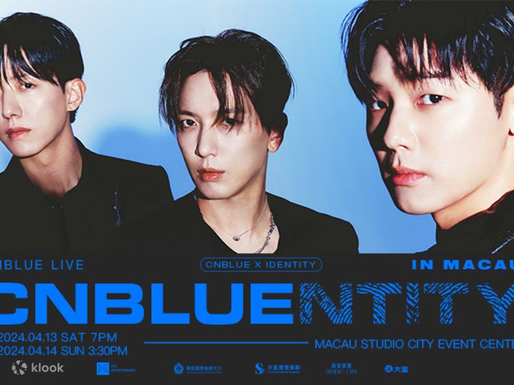 2024 CNBLUE LIVE 'CNBLUENITITY ' IN MACAU - Klook United States