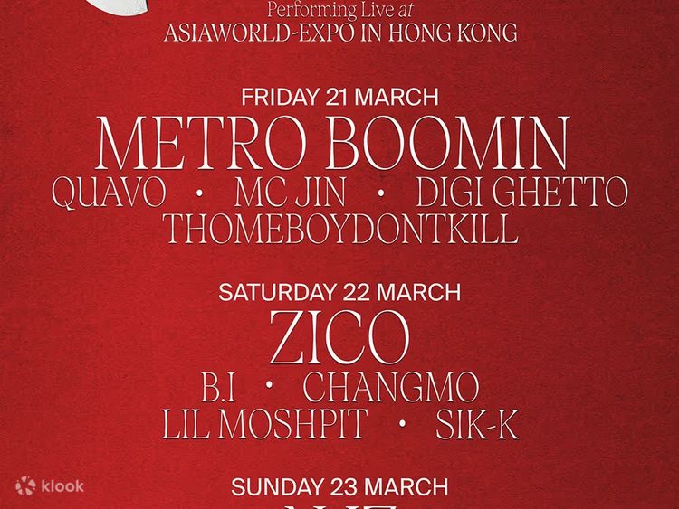 ComplexCon Hong Kong 2025 - Klook Hong Kong ComplexCon Hong Kong 2025 - Klook Hong Kong