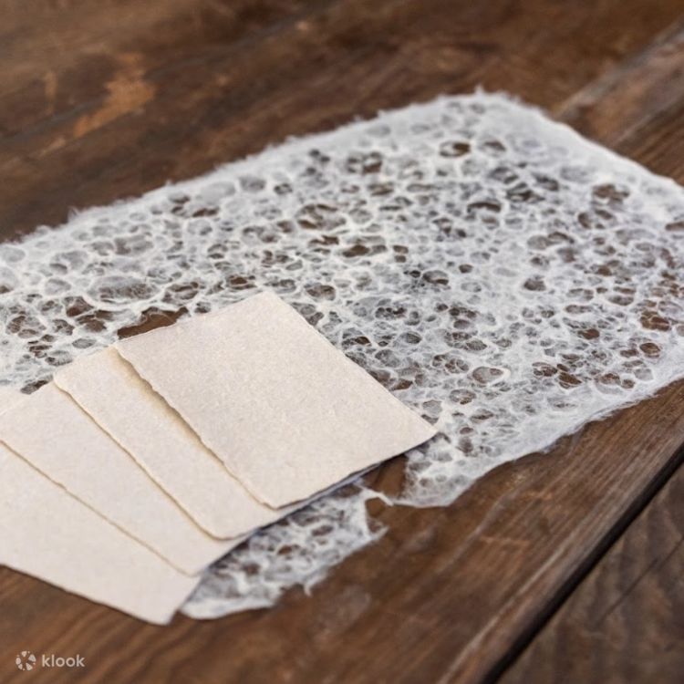 1 Hour Join In Asakusa Tokyo Class of Japanese Paper Washi Making - Klook