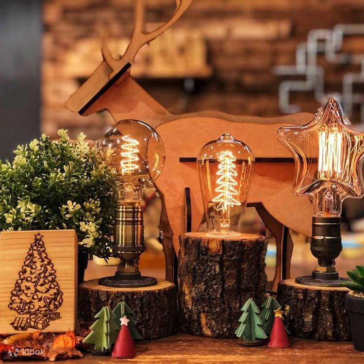 HUBOX Handmade Retro Industrial Style Lamps DIY Course Experience Klook United States