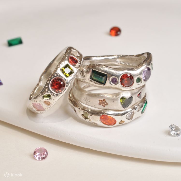 Silver clay ring new arrivals