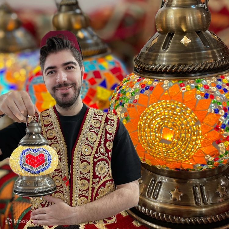 Handmade mosaic lamp online