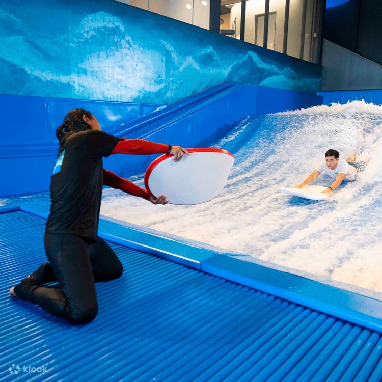 Groundswell Large indoor surfing resort Indoor surfing A great place for parents and children Kai Tak AIRSIDE Klook United States