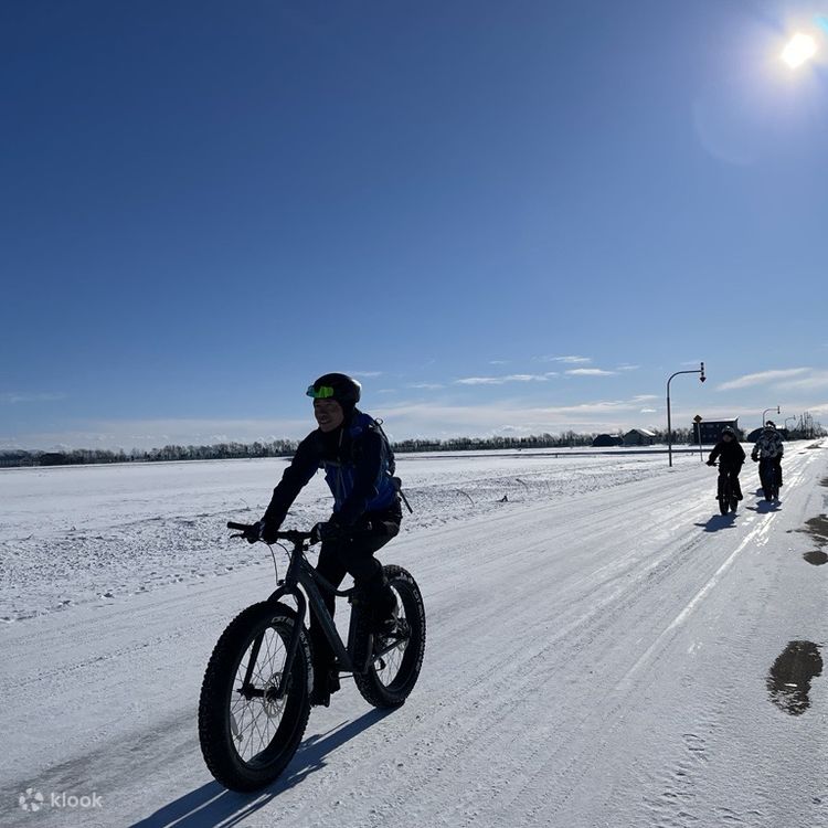 Private snow cycling tour with FAT BIKE Hokkaido Klook