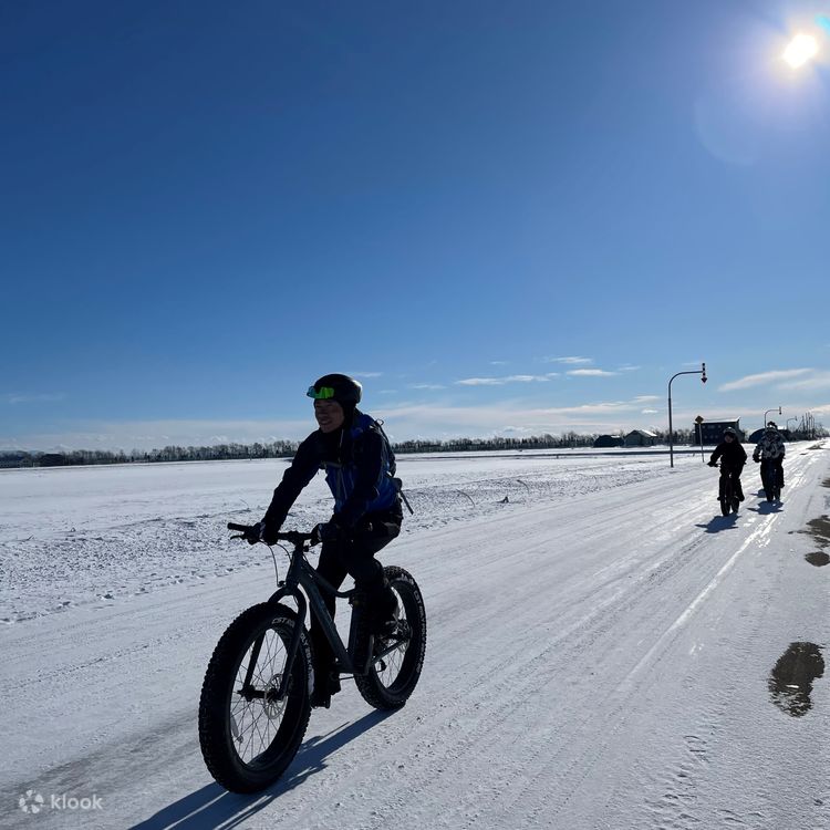 Private snow cycling tour with FAT BIKE Hokkaido Klook