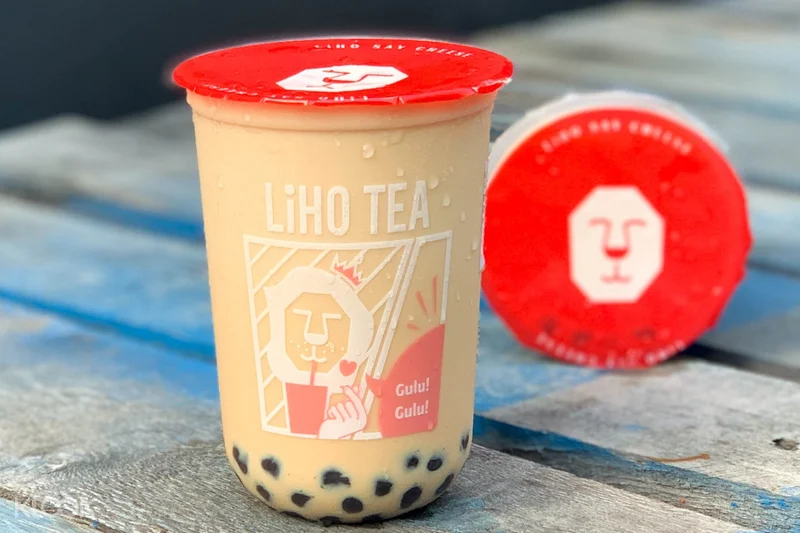Milk Tea With Black Pearls At Liho Tea In Singapore Klook Malaysia