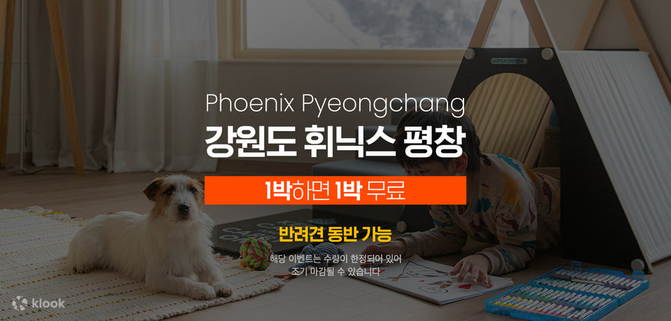 Gangwon-do Phoenix Pyeongchang Room with Dog 1+1 Special Offer