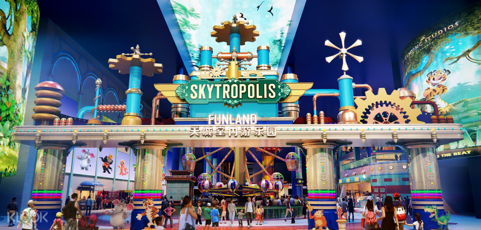 Skytropolis Indoor Theme Park Ticket In Genting Highlands Malaysia
