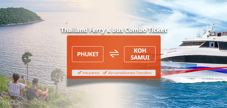 Lomprayah Ferry Ticket between Phuket and Koh Samui (Nathon Pier), Thailand