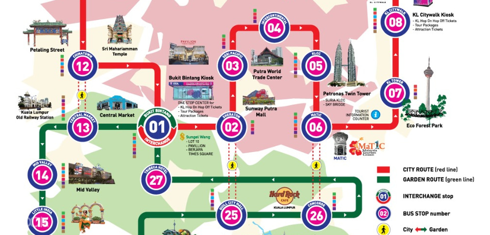 KL Hop On Hop Off Bus Pass (24/48 Hours) in Kuala Lumpur, Malaysia