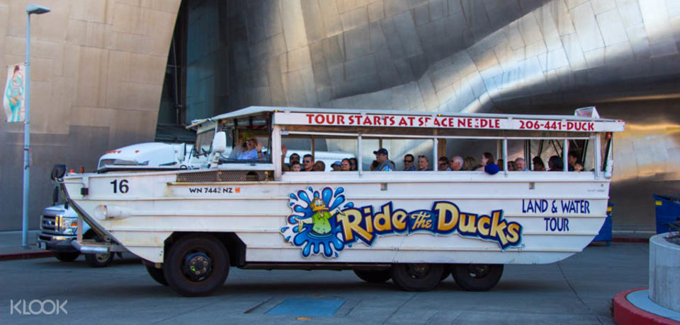 시애틀 랜드 & 워터투어 (Ride the Ducks)
