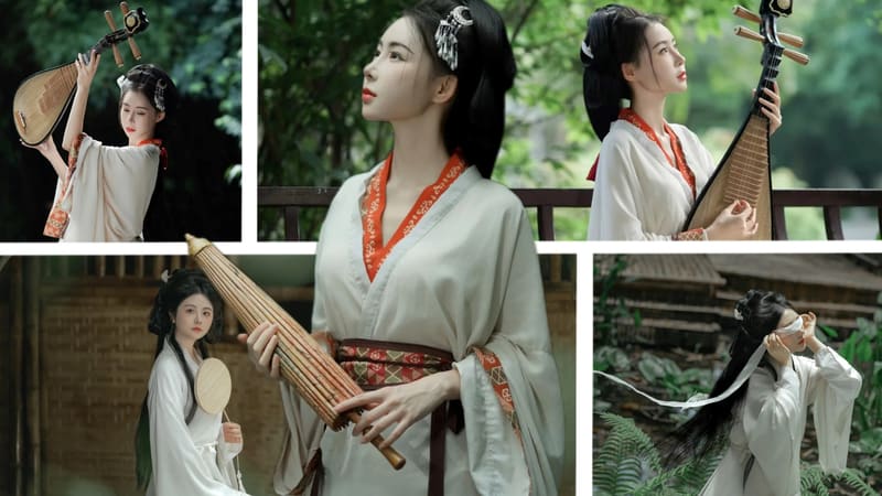 Chengdu Jinli Ancient Street Featured Hanfu Rental/Makeup/Photography Experience Hall