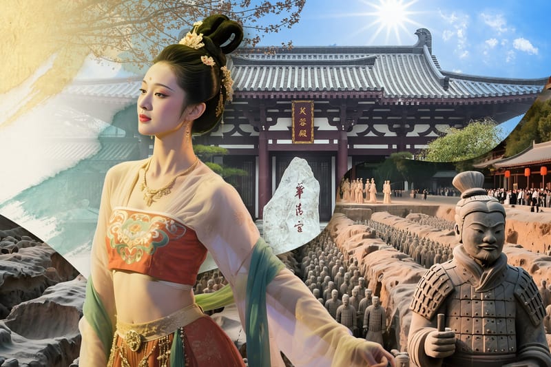 Terracotta Warriors + Huaqing Palace + Local Performance 1-Day Tour