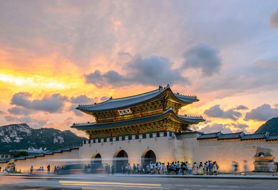 Дворец Gyeongbok Palace