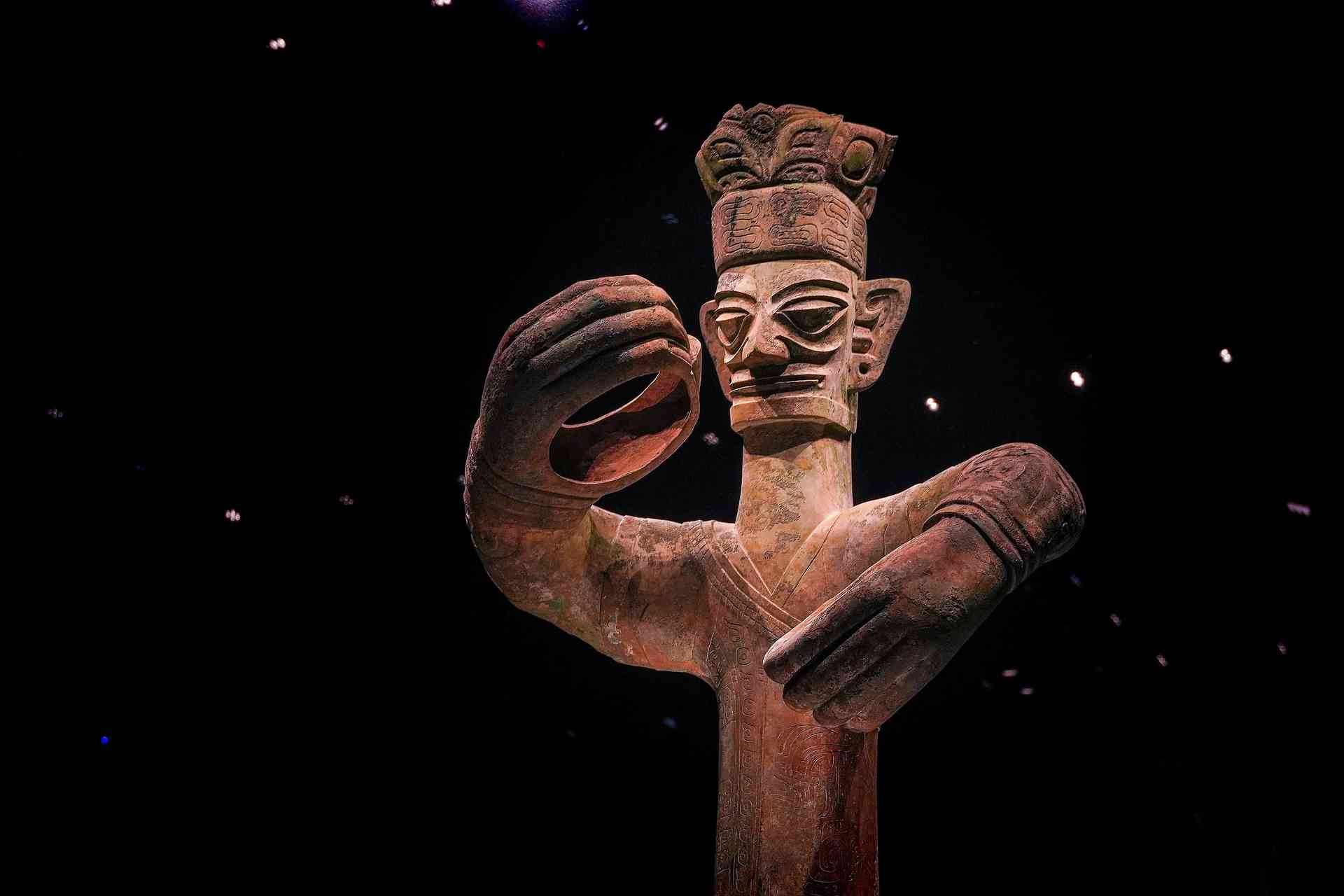 Sanxingdui Bronze Mask