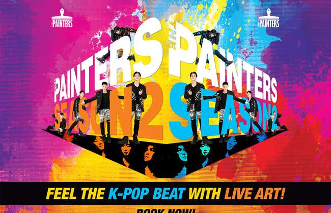 THE PAINTERS live drawing show in Seoul