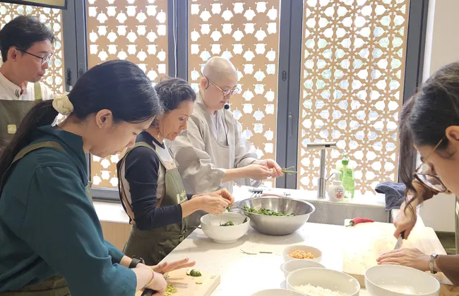 Seoul Korean Temple Food Cooking Class