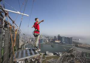 Saut à l'élastique à Macao