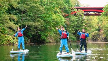 定山渓 SUP体験（北海道）