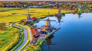 Zaanse Schans Windmill Village with Cheese Tasting and Clog Factory