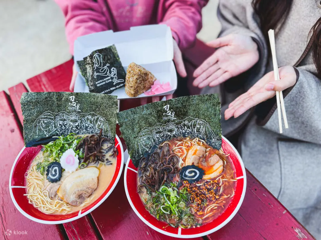 Ramen dishes shown in the Shinobi-Zato ticket gallery