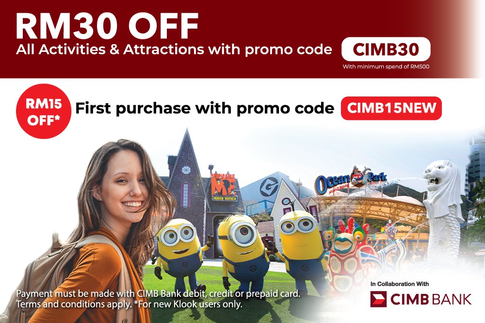 Klook Cimb Exclusive Promo Klook