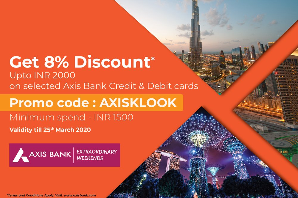 Klook Axis Bank New Year Offer Klook