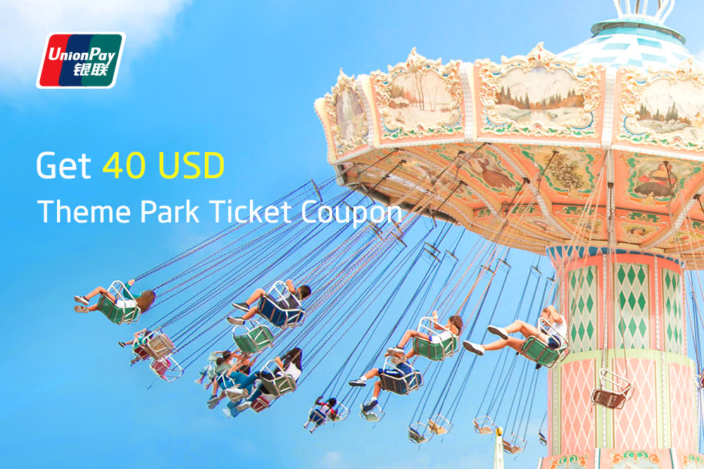 KLOOKxUPI $40 theme park coupon- Klook United States